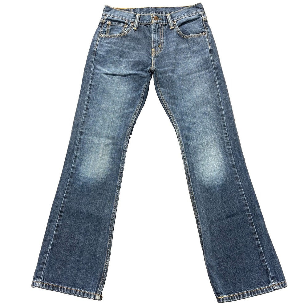 Levi's 527 Boot Cut Jean Mens 29x30 Dark Wash Western Rodeo Cowboy
